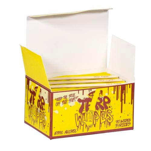 Terp Wipes – Reinigungstücher für konzentrierte Extrakte (3er-Pack, 70 Tücher)