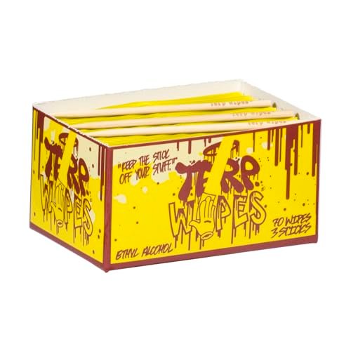 Terp Wipes – Reinigungstücher für konzentrierte Extrakte (3er-Pack, 70 Tücher)