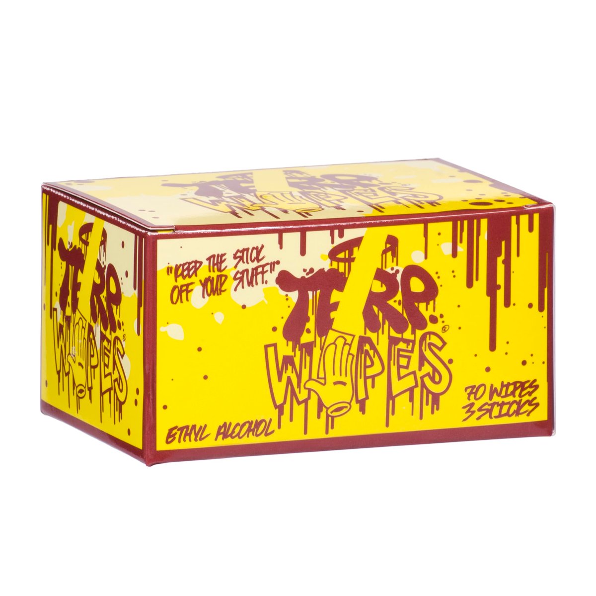 Terp Wipes – Reinigungstücher für konzentrierte Extrakte (3er-Pack, 70 Tücher)