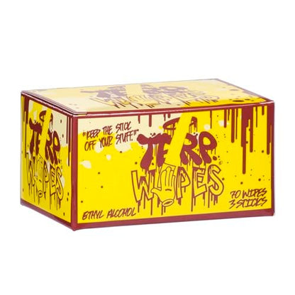 Terp Wipes – Reinigungstücher für konzentrierte Extrakte (3er-Pack, 70 Tücher)