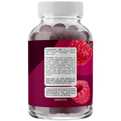 Hydrolysierte Kollagenpeptide für Frauen mit Biotin – Haar-, Haut- und Nagelvitamine für Elastizität, Vitalität & Feuchtigkeit – Gummibärchen mit natürlichem Biotin und Kollagen – 90 Stück