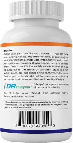 Vitamatic Lactobacillus Rhamnosus 5 Milliarden pro Kapsel (10 Milliarden pro 2 Kapseln) - 60 Kapseln - Fortschrittliche Verdauungs- & Immununterstützung - Mit Präbiotikum Inulin-Faser