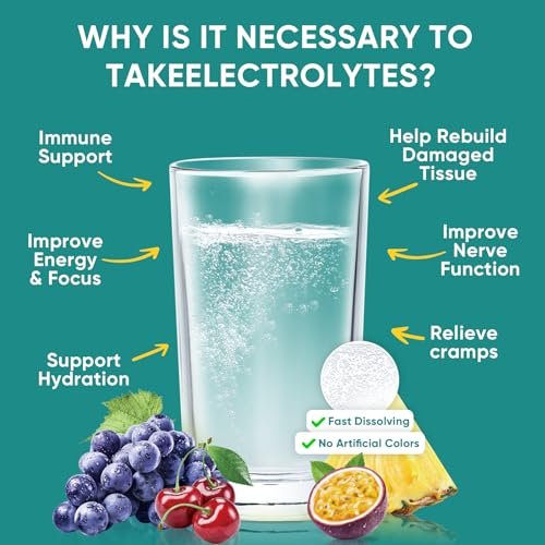 Venture Pal Zuckerfreies Elektrolytepulver - Liquid Daily IV Drink Mix für schnelle Hydratation & Party-Erholung | 5 Vitamine & 7 Elektrolyte | Keto-freundlich | Nicht-GVO | Zertifiziert vegan | 16 Sticks