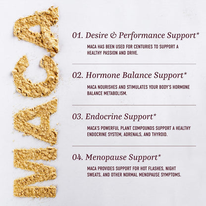 Maca Root Gummies | Antrieb, Leistung & Energie | Hochkonzentrierter 4:1-Extrakt | Hormonbalance für Frauen | Leckerer Pfirsichgeschmack | Vegan, Nicht-GVO & Drittanbieter-getestet | 60 Maca-Gummis