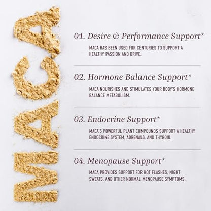 Maca Root Gummies | Antrieb, Leistung & Energie | Hochkonzentrierter 4:1-Extrakt | Hormonbalance für Frauen | Leckerer Pfirsichgeschmack | Vegan, Nicht-GVO & Drittanbieter-getestet | 60 Maca-Gummis