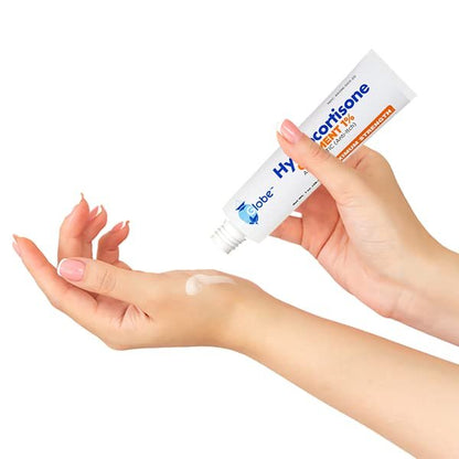 Globe Hydrocortison Maximum Stärke Transparente Salbe 1% (4er-Pack), 1 oz – Anti-Juckreiz topische Salbe gegen Rötungen, Schwellungen, Juckreiz, Ausschlag, Insekten-/Mückenstiche, Ekzeme, Hämorrhoiden und mehr