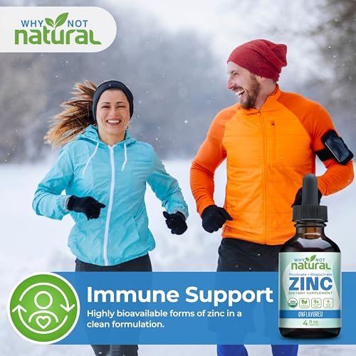 Bio Liquid Zink Tropfen mit chelatiertem Picolinat und Bisglycinat, vegan – 118 ml