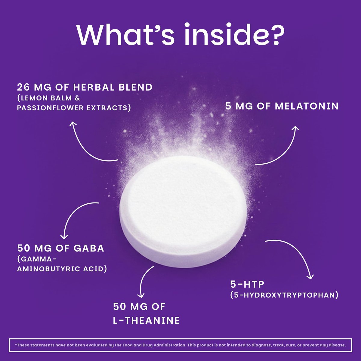 EZ Melts Melatonin Plus – Beruhigungs- & Schlafunterstützung mit Melatonin, Melissen- und Passionsblumenextrakt – Non-GMO & Vegan – Kirschtraum – 60 Schmelztabletten (60 Portionen)