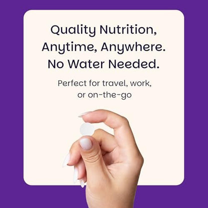 EZ Melts Melatonin Plus – Beruhigungs- & Schlafunterstützung mit Melatonin, Melissen- und Passionsblumenextrakt – Non-GMO & Vegan – Kirschtraum – 60 Schmelztabletten (60 Portionen)