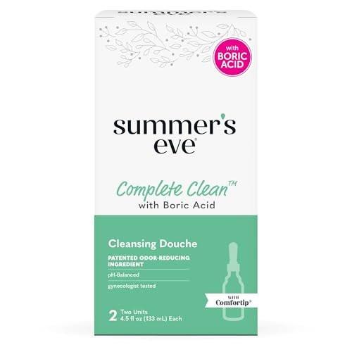 Summer's Eve Douche, Complete Clean, Vaginale Dusche für Frauen zur Reduzierung von Vaginalgeruch, 4,5 oz, 2er-Pack