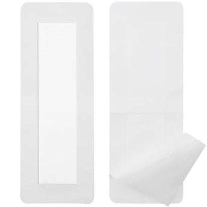 Extra Lange Klebende Inselverbände 10 Stück, 4"x14" Knieersatz-Operationsverbände, Wundauflagen, Atmungsaktiv, Hüftoperation, Rückeninzision, Postoperative Genesung, Einzeln verpackt