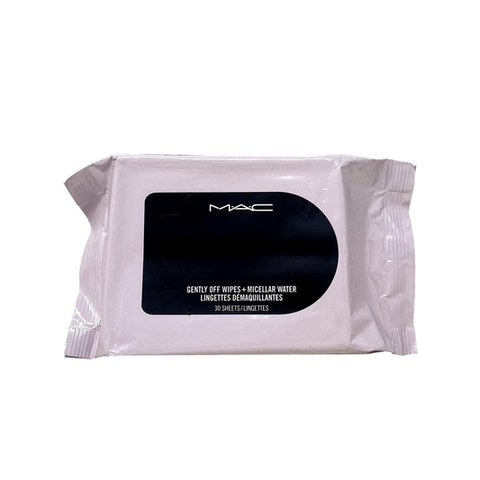 M.A.C Gently Off Wipes + Mizellenwasser Mini (30 Tücher) – Sanfte Reinigungstücher für das Gesicht