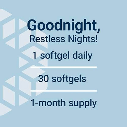 Life Extension Serene Sleep – Ashwagandha, Schwarzkümmel – Schlafergänzung ohne Melatonin, zur Ruhe und Entspannung – einmal täglich, glutenfrei, nicht gentechnisch verändert – 30 Softgels