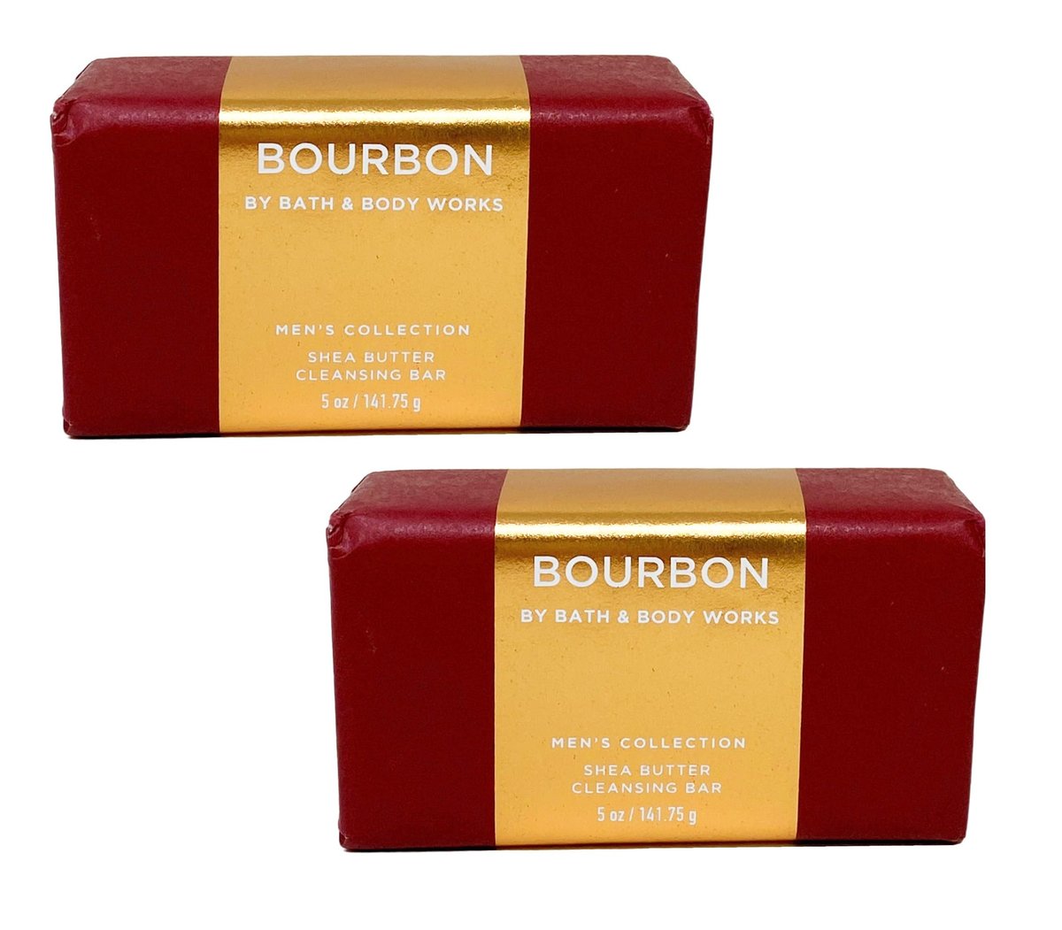 Bath & Body Works Herrenkollektion Bourbon – 2er-Pack Reinigungsseife