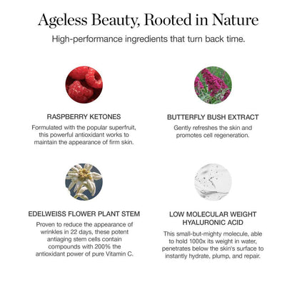 Ogee Seeds of Youth Serum – Hyaluronsäure-Serum für das Gesicht – Straffendes, polsterndes & feuchtigkeitsspendendes Serum gegen feine Linien und Fältchen – Zertifiziert biologisch & hergestellt in den USA