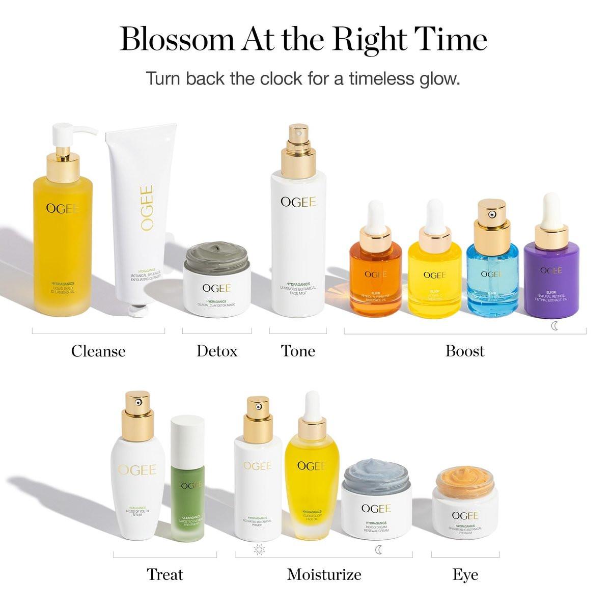 Ogee Seeds of Youth Serum – Hyaluronsäure-Serum für das Gesicht – Straffendes, polsterndes & feuchtigkeitsspendendes Serum gegen feine Linien und Fältchen – Zertifiziert biologisch & hergestellt in den USA