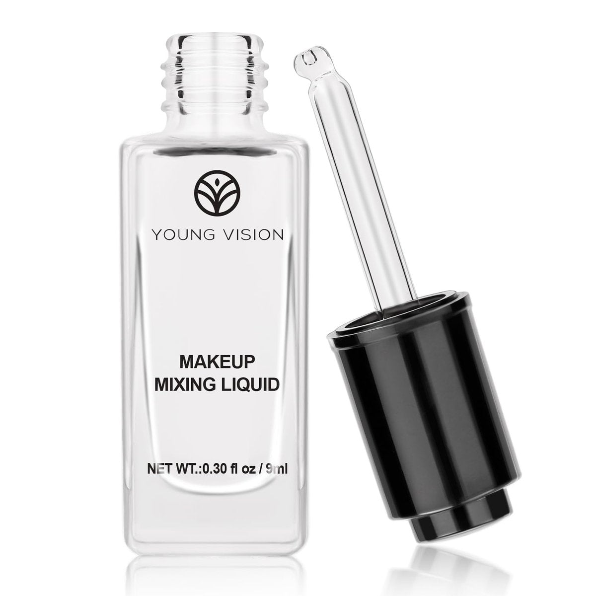 YOUNG VISION Makeup Mixing Liquid – Transparentes Mischmedium für Lidschatten, Foundation & Eyeliner – wasserfest, pigmentverstärkend, 9 ml