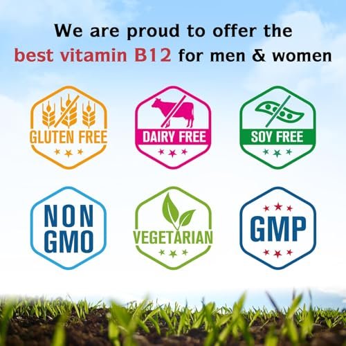 Innate Vitality Vitamin B12 5000 mcg, sublingual, vegan, Methylcobalamin, schnell lösliche Tabletten, natürlicher Pfirsichgeschmack, unterstützt Energieproduktion & gesundes Nervensystem, 90 Tabletten