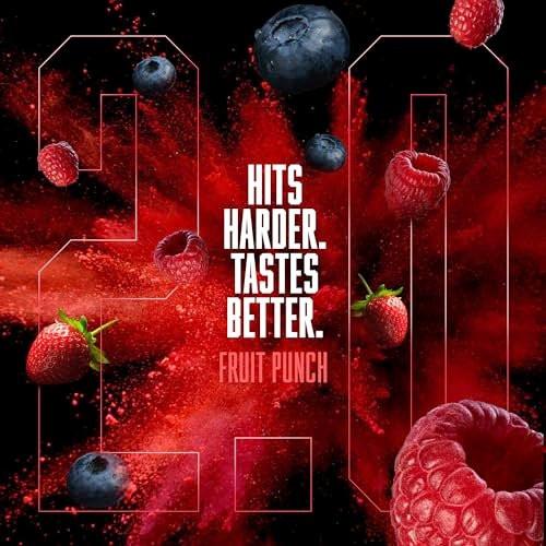 Six Star Pre-Workout Pulver für Männer & Frauen, Fruchtpunsch (30 Portionen) - Preworkout Explosion 2.0 Energiepulver-Getränkemischung mit Beta-Alanin & Koffein - Sporternährungs-Ergänzungsmittel