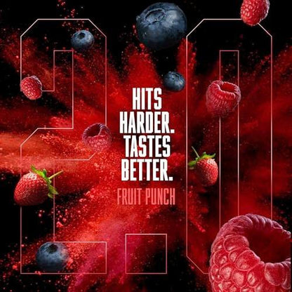 Six Star Pre-Workout Pulver für Männer & Frauen, Fruchtpunsch (30 Portionen) - Preworkout Explosion 2.0 Energiepulver-Getränkemischung mit Beta-Alanin & Koffein - Sporternährungs-Ergänzungsmittel