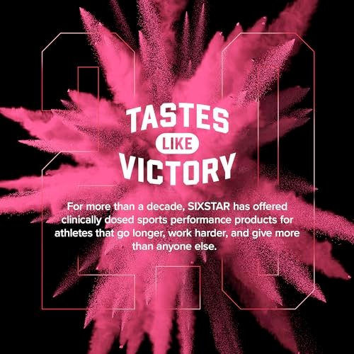 Six Star Pre-Workout Explosion 2.0 Pulver für Männer & Frauen, Pink Lemonade (30 Portionen) - Pre-Workout-Energiepulver mit Beta-Alanin & Koffein - Sporternährungsergänzung