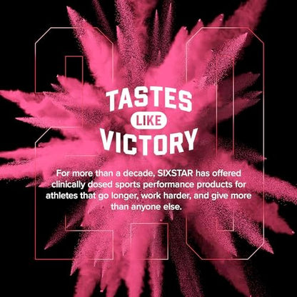 Six Star Pre-Workout Explosion 2.0 Pulver für Männer & Frauen, Pink Lemonade (30 Portionen) - Pre-Workout-Energiepulver mit Beta-Alanin & Koffein - Sporternährungsergänzung