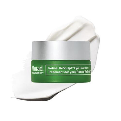 Murad Retinal ReSculpt Eye Lift Treatment – altersmildernde Augencreme mit verkapseltem Retinal, Enzianwurzel und Haferfestigungsfilm für jugendliche Augen – strafft schlaffe Lider und Tränensäcke – 0,5 Fl Oz