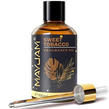 MAYJAM Sweet Tobacco Duftöl 100 ml – Langanhaltendes Aroma für Diffuser, Seifen- und Kerzenherstellung