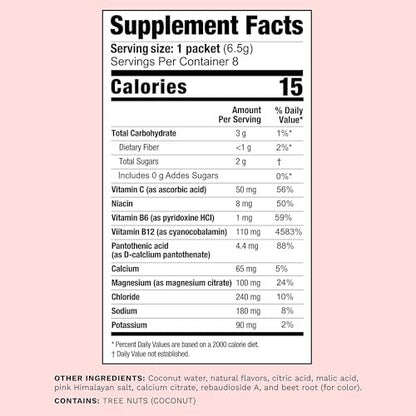 Mommy Knows Best Mom Fuel Elektrolyt-Drink-Mix für Mütter – Hydrationsunterstützung für Schwangerschaft, Stillzeit und mehr (Beeren 8er-Packung)