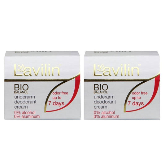 Lavilin Bio Balance Deodorantcreme – Bis zu 7 Tage geruchsfrei (2er-Pack)