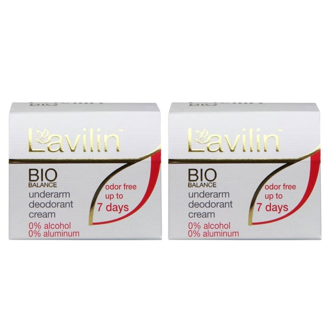 Lavilin Bio Balance Deodorantcreme – Bis zu 7 Tage geruchsfrei (2er-Pack)