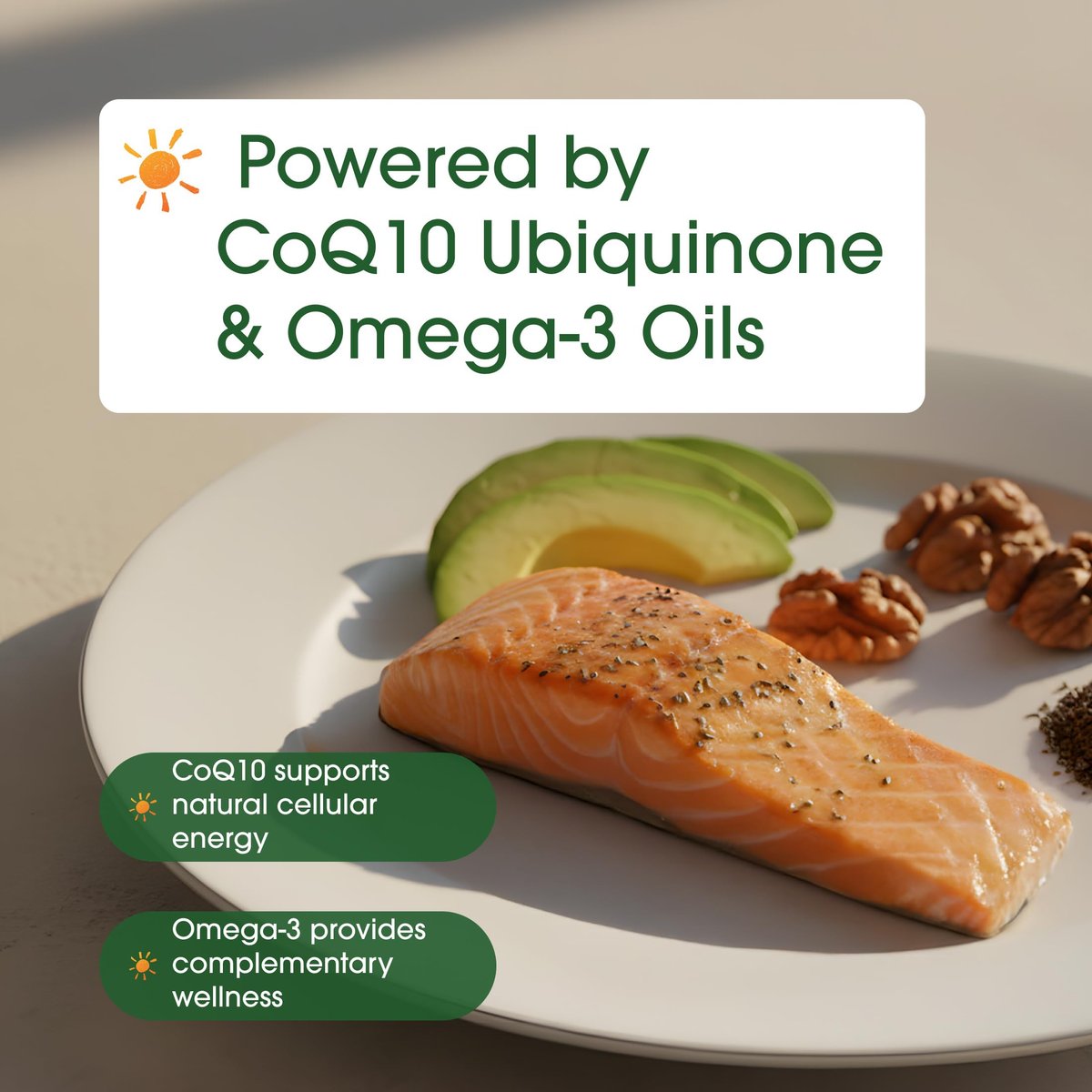 NatureBell CoQ10 300mg – 240 Kapseln – Hochdosierte Unterstützung für ein gesundes Herz – Tägliche Energie & Vitalität mit Antioxidantien – Leicht absorbierbares Ubiquinon & Omega-3*