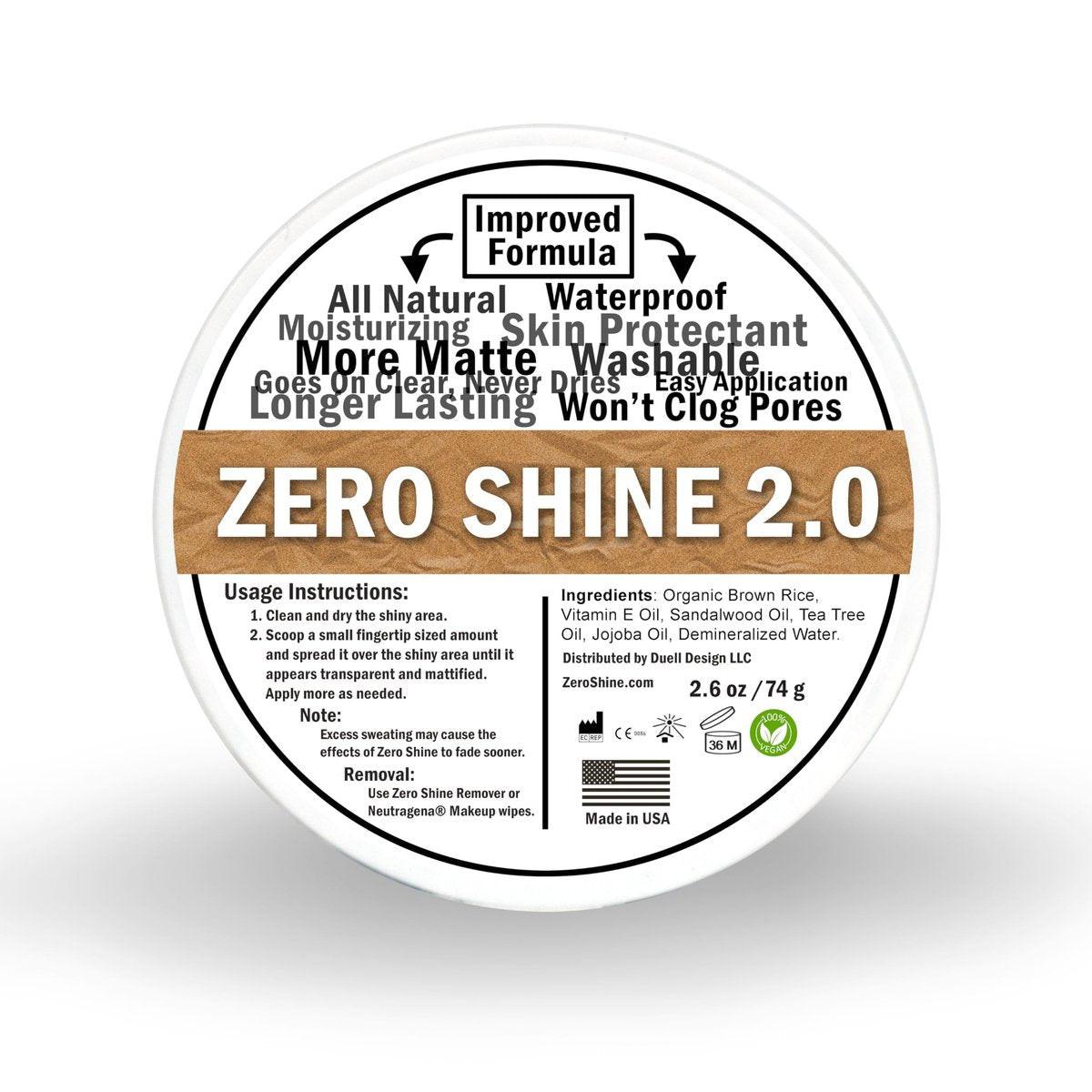 Zero Shine Jar - smp matte 2.0 - Mattierende Feuchtigkeitscreme, 2,6 Unzen
