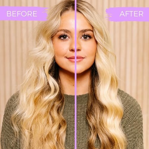 Viori Lila Conditioner Bar – Handgefertigt mit Longsheng Reiswasser & natürlichen Inhaltsstoffen – Blondiertönung zur Neutralisierung von Gelbstich