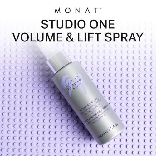 MONAT Studio One Root Boosting Volumizing & Plumping Spray – Salon-Haarstyling für Volumen und Halt