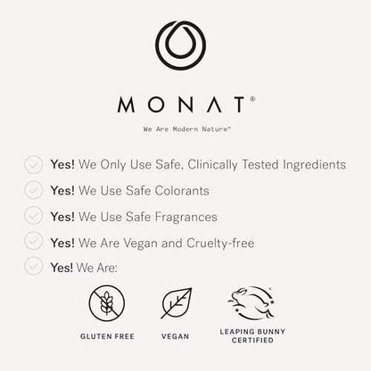 MONAT Schadenreparatur Bond-Festigende Haarcrème – Leave-in Crème Conditioner mit erfrischendem Neroli- und Orangenblütenduft – Verbessert Glanz und Textur – Kein Frizz bei Feuchtigkeit
