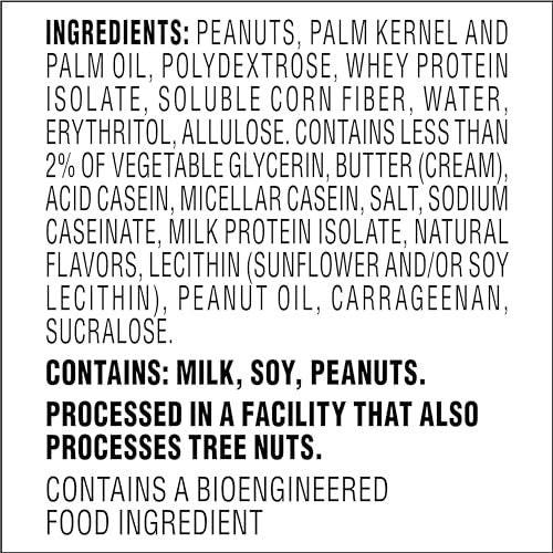 Atkins Peanutty Overload Snack Riegel – Protein Snack, ballaststoffreich, nur 2g Zucker, 5er Pack