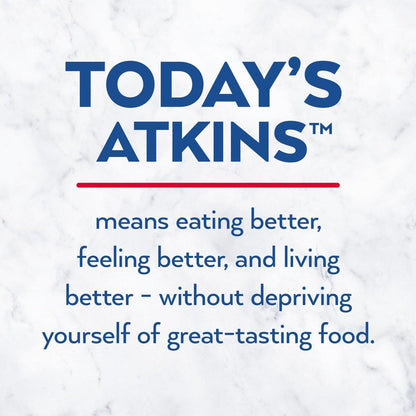 Atkins Peanutty Overload Snack Riegel – Protein Snack, ballaststoffreich, nur 2g Zucker, 5er Pack