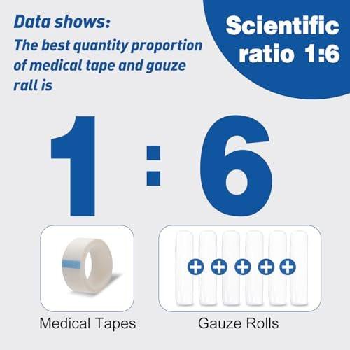 AZEN 25er Pack Mullbinden, 7,5 cm x 3,7 m – Premium Verbandsmaterial für Erste Hilfe & Medizinbedarf, elastische Binden, Wickelbinden