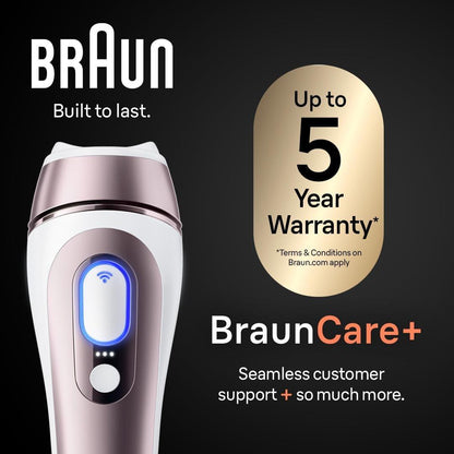 Braun Smart IPL Skin i·Expert Pro 7 – Dauerglatte Haarentfernung für Zuhause mit intelligenter App