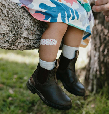 PATCH natürliche umweltfreundliche Bambus-Pflaster für empfindliche Haut, niedliche Kinderdrucke, hypoallergen, kompostierbar, biologisch abbaubar, latexfrei und plastikfrei, 20er-Pack