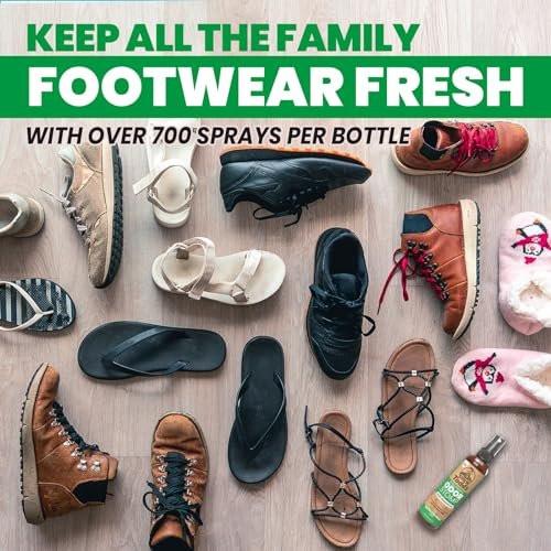 Uncle Todd's Schuh-Deo-Spray – Bewährte & kraftvolle Enzymformel zur Geruchsbeseitigung in allen Schuhen (Mountain Fresh)