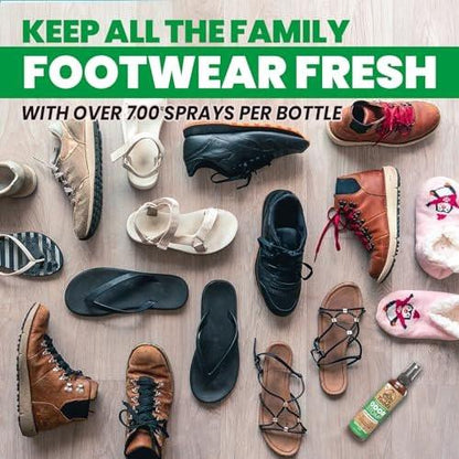 Uncle Todd's Schuh-Deo-Spray – Bewährte & kraftvolle Enzymformel zur Geruchsbeseitigung in allen Schuhen (Mountain Fresh)