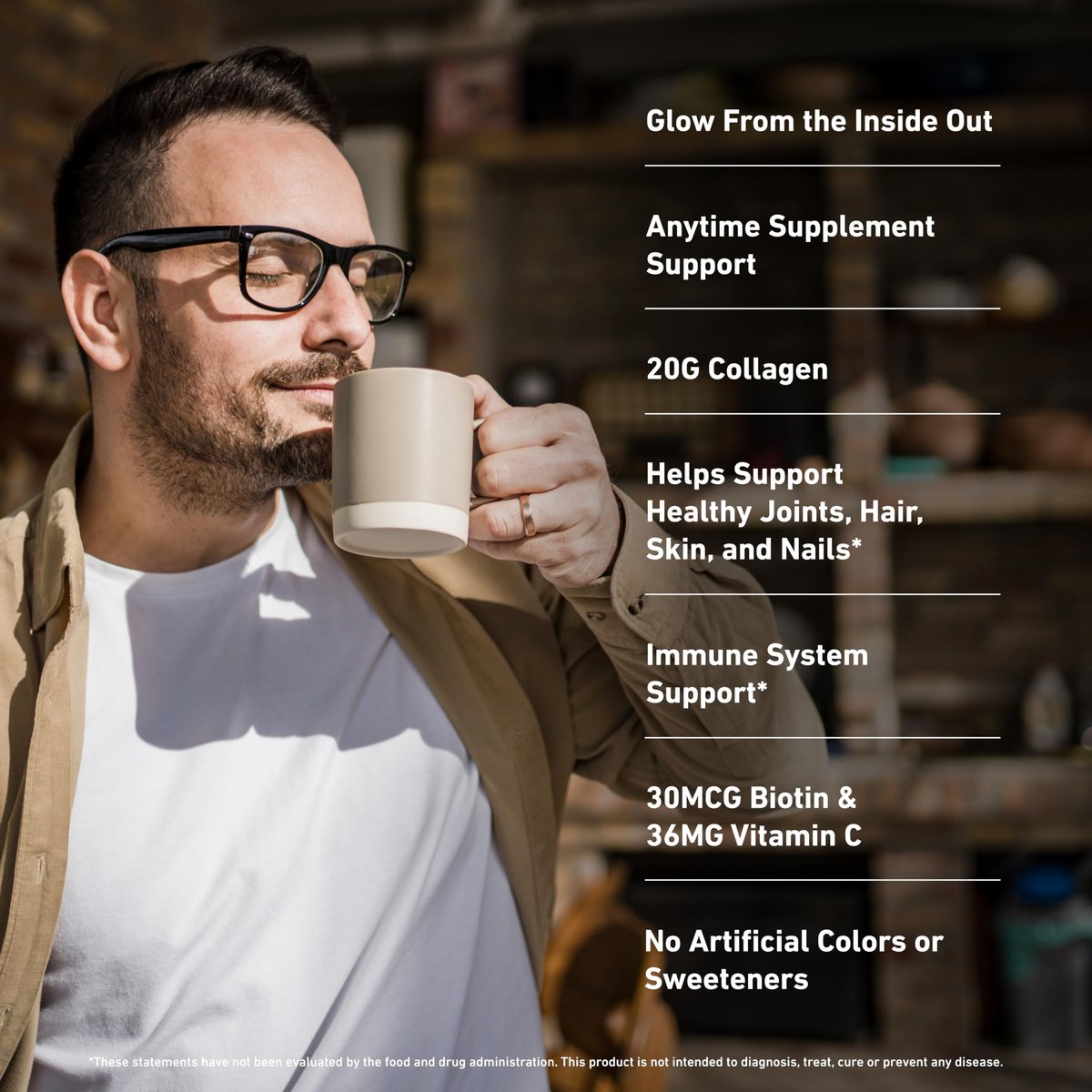 Isopure 20g Grass-Fed Collagen Peptide mit Biotin + Vitamin C – Unterstützt Haut, Haare, Nägel & Gelenke – Ungesüßt, Keto-freundliches Kollagenpulver, 14 Portionen