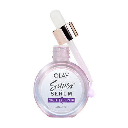 Olay Super Serum Night Repair ohne Duftstoffe – 30 ml