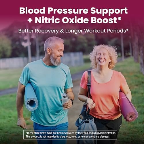 WellPath Rote-Bete-Gummis (Zuckerfrei - Heidelbeergeschmack) 1500 mg | Rote-Bete-Gummis zur Blutdruckunterstützung | Super Stickoxid-Gummis | Leckere Beeren-Bonbons | Antioxidantien | 60 Stück