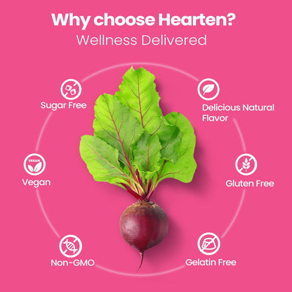 WellPath Rote-Bete-Gummis (Zuckerfrei - Heidelbeergeschmack) 1500 mg | Rote-Bete-Gummis zur Blutdruckunterstützung | Super Stickoxid-Gummis | Leckere Beeren-Bonbons | Antioxidantien | 60 Stück