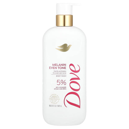 Dove Exfoliating Body Wash Melanin Even Tone – 18,5 Fl Oz