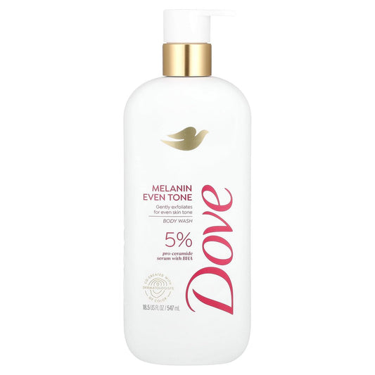 Dove Exfoliating Body Wash Melanin Even Tone – 18,5 Fl Oz