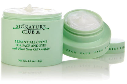 Signature Club A 5 Essentials Creme für Gesicht und Augen mit Pflanzenstammzellkomplex